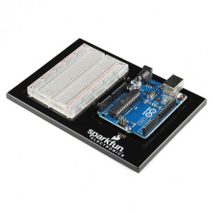 Arduino and Breadboard Holder - Ding and Dent